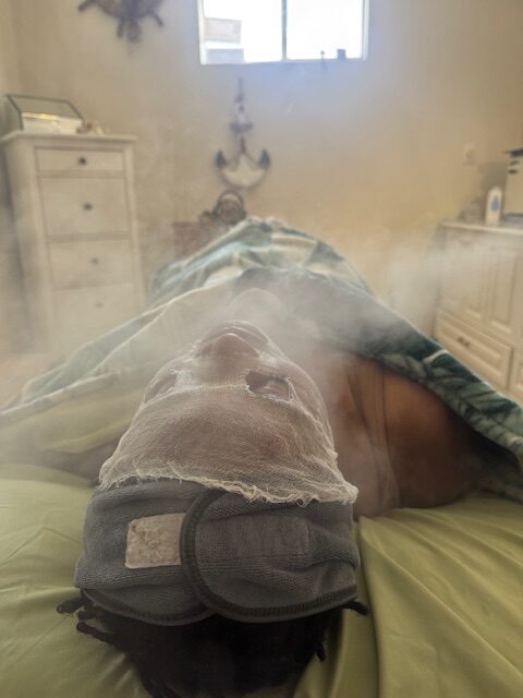 Massage with Hot Stones